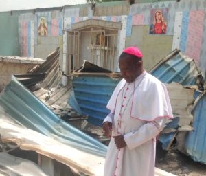 Ataque contra una iglesia en la diócesis de Maiduguri, Nigeria. (ACN)