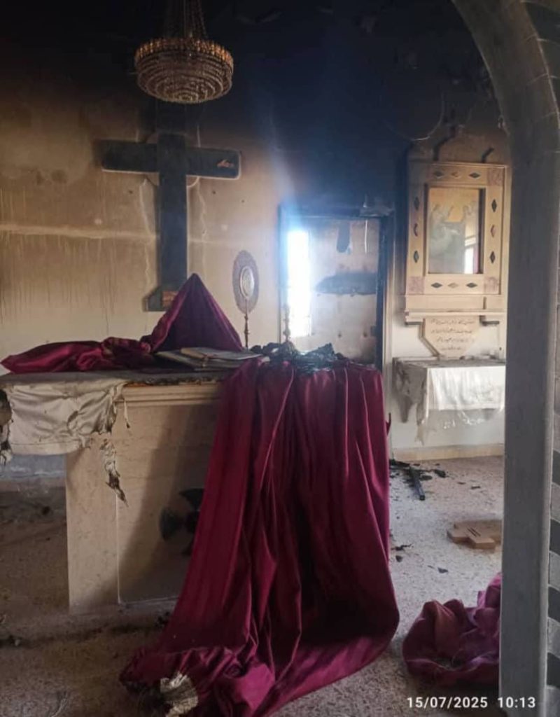 Ataques contra cristianos en Siria
