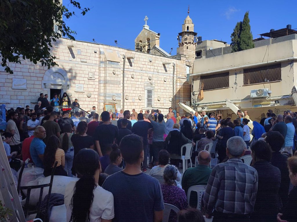 Cristianos en Gaza