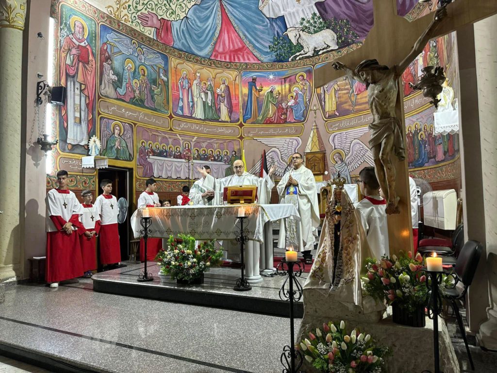 Padre Gabriel Romanelli Gaza