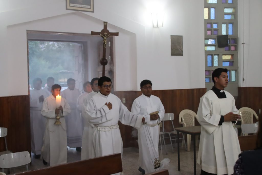 seminaristas en Bolivia