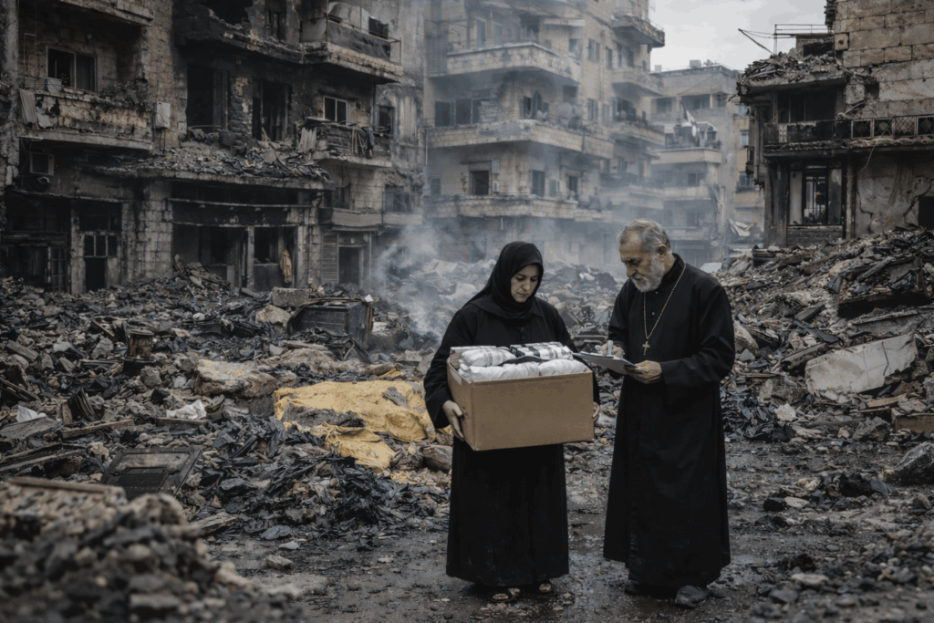 Reconstrucción en Alepo 2026