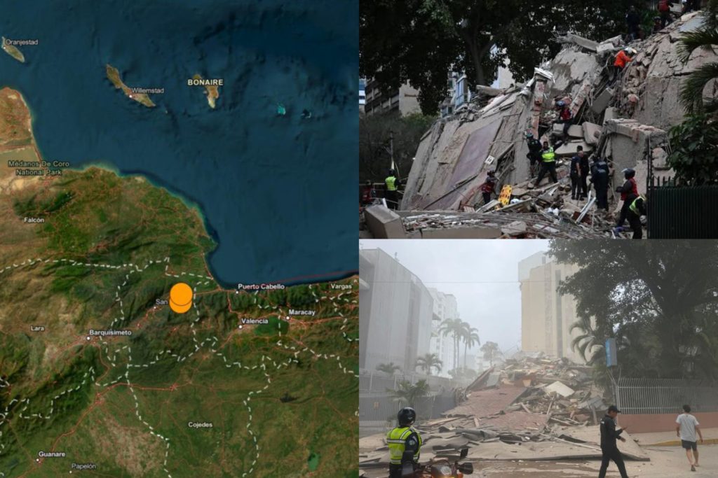 Terremoto en Venezuela