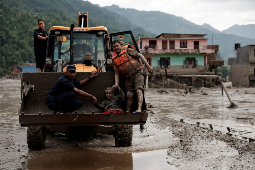 Inundaciones en Nepal